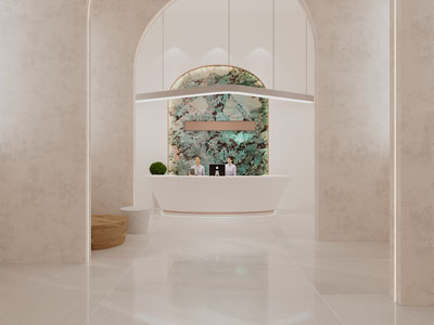 现代大堂前台接待区