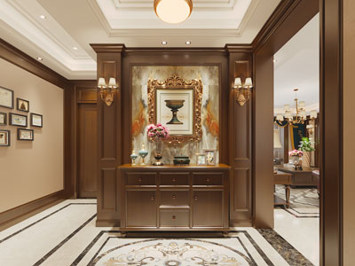 美式玄关过道门厅