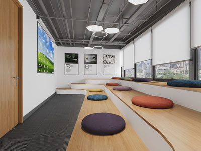 工业风loft会议室