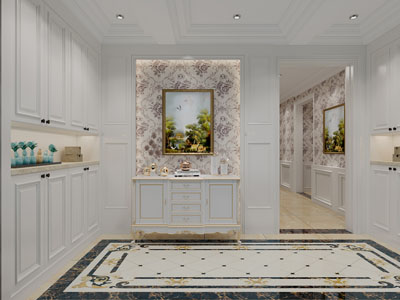 简欧玄关过道门厅