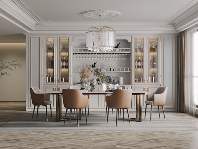 现代轻奢餐厅