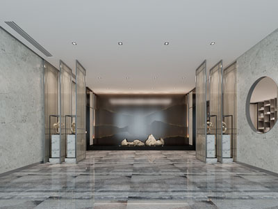 新中式玄关过道门厅