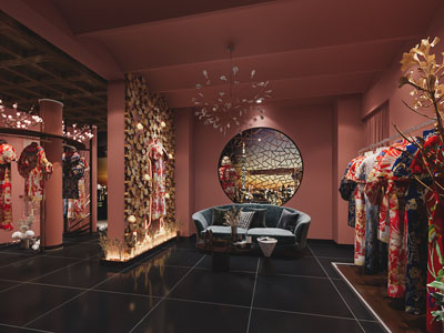 新中式古装展厅展览