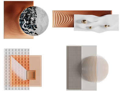 新中式墙饰挂件