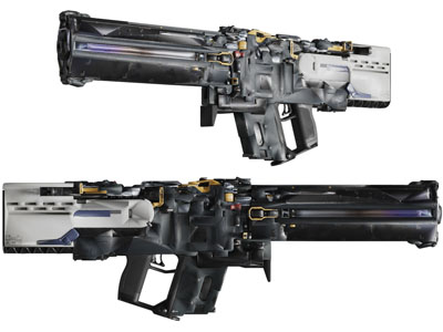 现代卡通动漫游戏步枪3d模型 现代卡通动漫游戏步枪