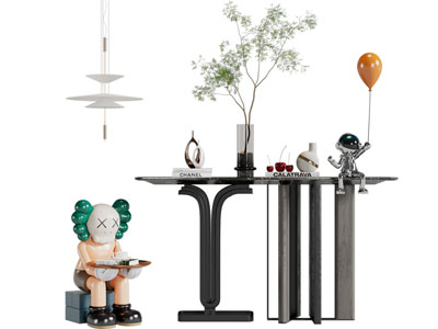 现代端景台、装饰品摆件