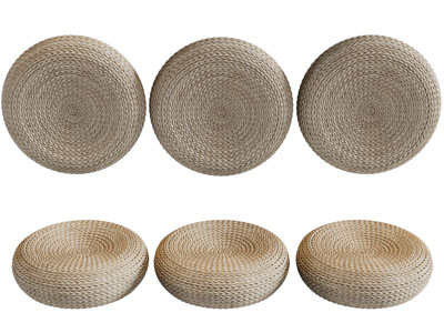 日式草编蒲团、榻榻米坐垫