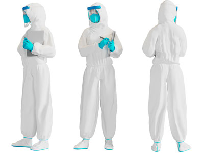 新冠检测人员人物