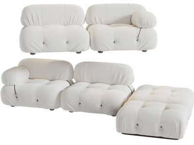 现代拼接多人沙发3d模型 现代拼接多人沙发