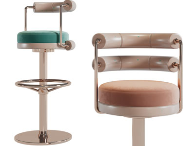 现代轻奢吧椅吧凳