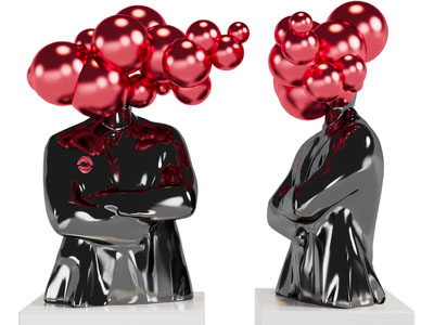 现代雕塑装饰品摆件