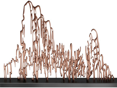 新中式假山造型的盆景装饰品