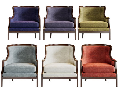 现代单人沙发3d模型 现代单人沙发