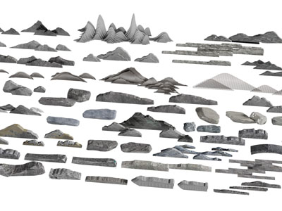 新中式假山石头