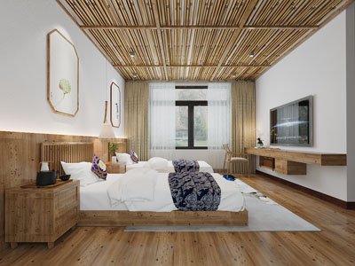 新中式民宿客房