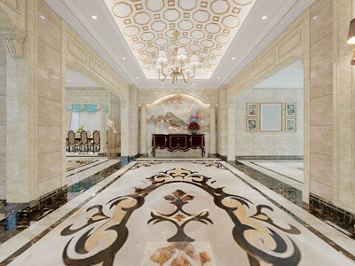 欧式玄关过道门厅