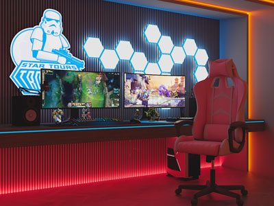 后现代网咖网吧