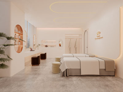 现代轻奢美容spa会所