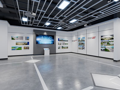 后现代企业文化宣传展厅展览