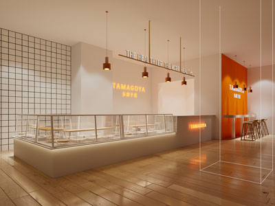 现代糕点、面包甜品店