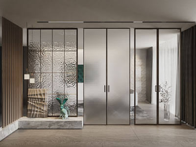 现代玄关过道门厅