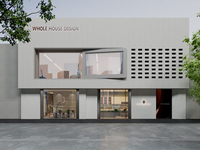 现代家具店门头