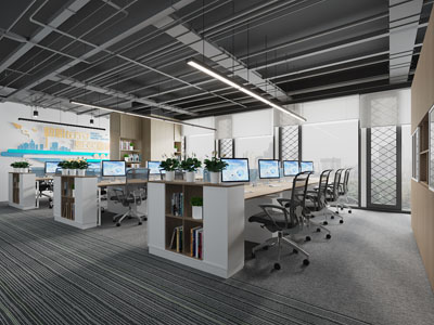 后现代公共办公区