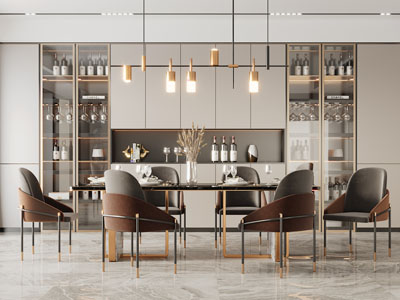 现代轻奢餐厅