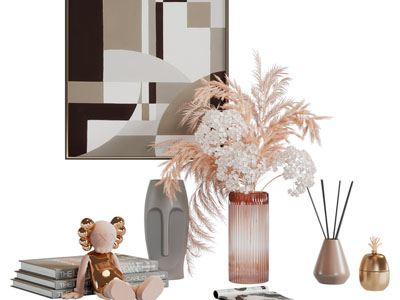 现代装饰品摆件组合