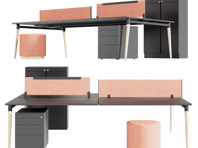 现代老板台、办公桌