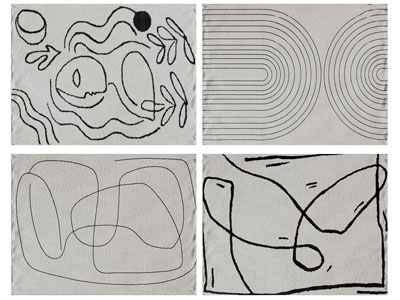 现代长方形地毯3d模型 现代长方形地毯