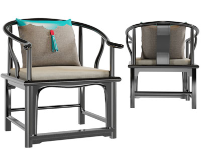 新中式扶手椅子