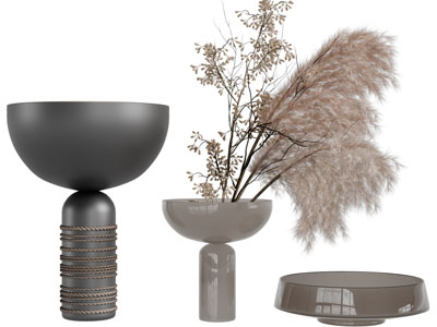 现代花瓶花卉摆件