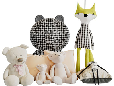 现代儿童玩偶小熊玩具