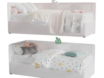 现代儿童单人床