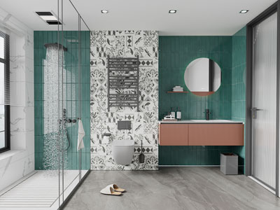 现代轻奢卫浴间