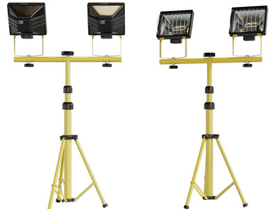 现代户外照明灯、三脚架应急灯