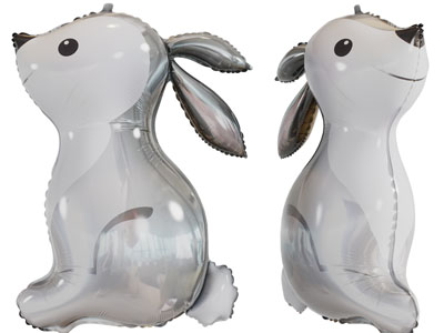 现代儿童小兔子气球玩偶玩具