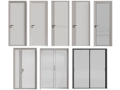 现代平开门、推拉门