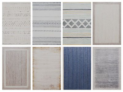 现代长方形地毯