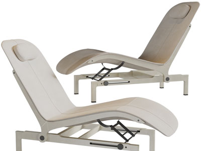 现代可调节高度的躺椅