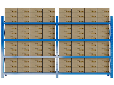 工业风loft货架3d模型 工业风loft货架