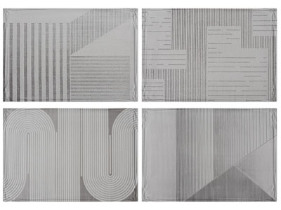 现代长方形地毯