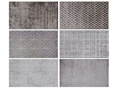 现代长方形地毯