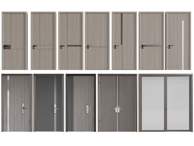 现代平开门 、推拉门