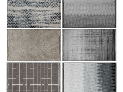 新中式长方形地毯