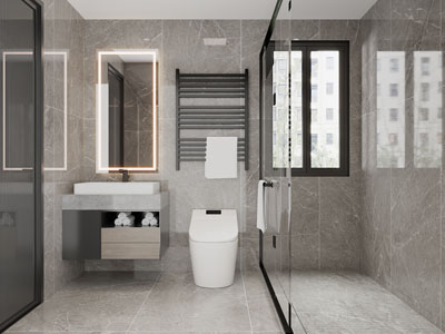 现代卫浴间