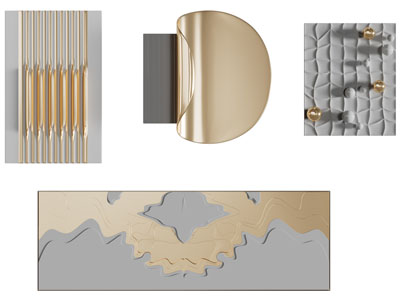 新中式墙饰挂件