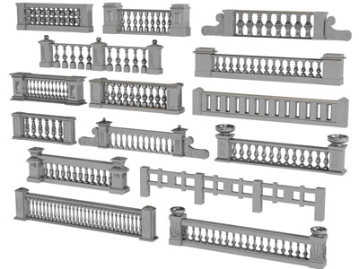 欧式护栏、栏杆、围栏