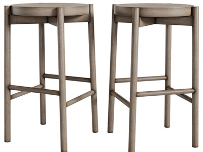 北欧实木吧椅吧凳